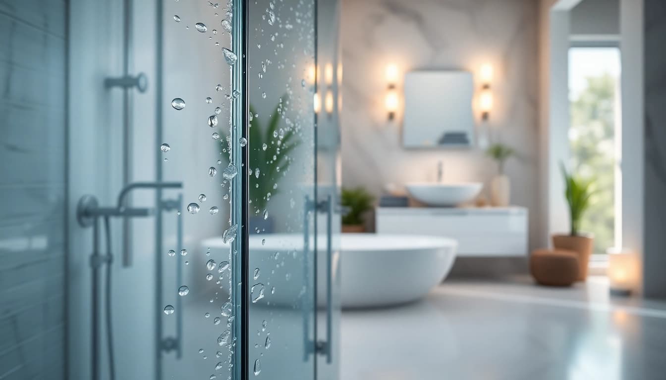 Erleben Sie die elegante sonni Duschkabine mit modernem Design und klaren Linien in einem stilvollen Badezimmer.