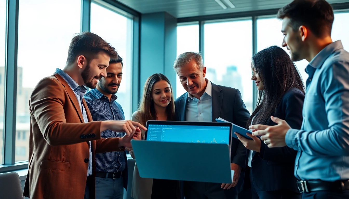 Find msp companies near me providing expert IT consulting services in a dynamic office environment.