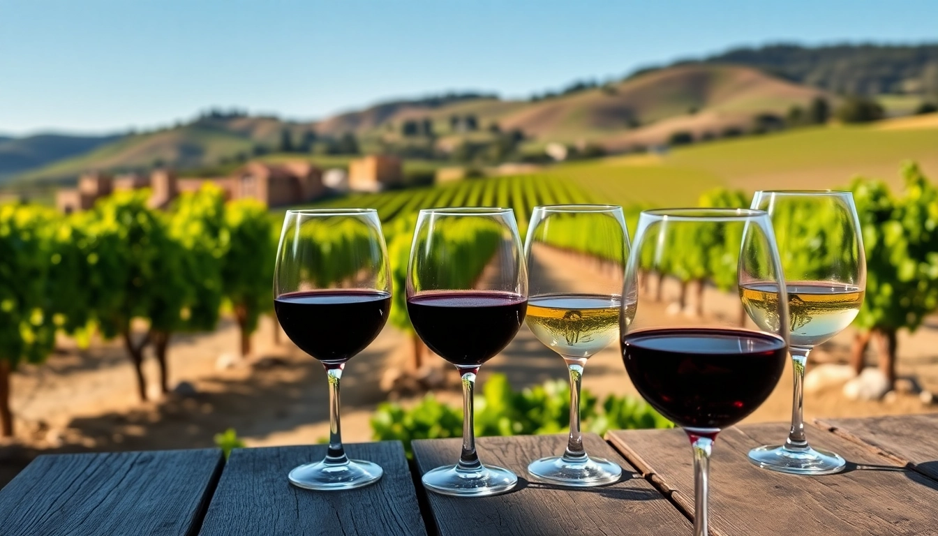 Experience the beauty of Clarksburg wineries with lush vineyards and inviting wine-tasting settings.