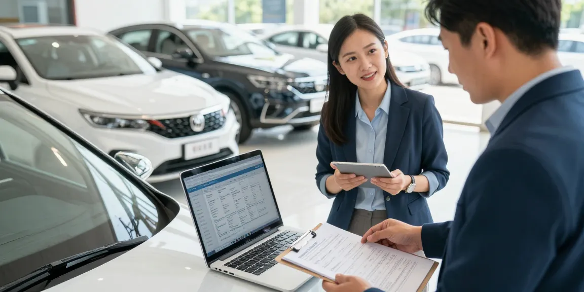 Buying a used car by performing a vin check with detailed vehicle history report.