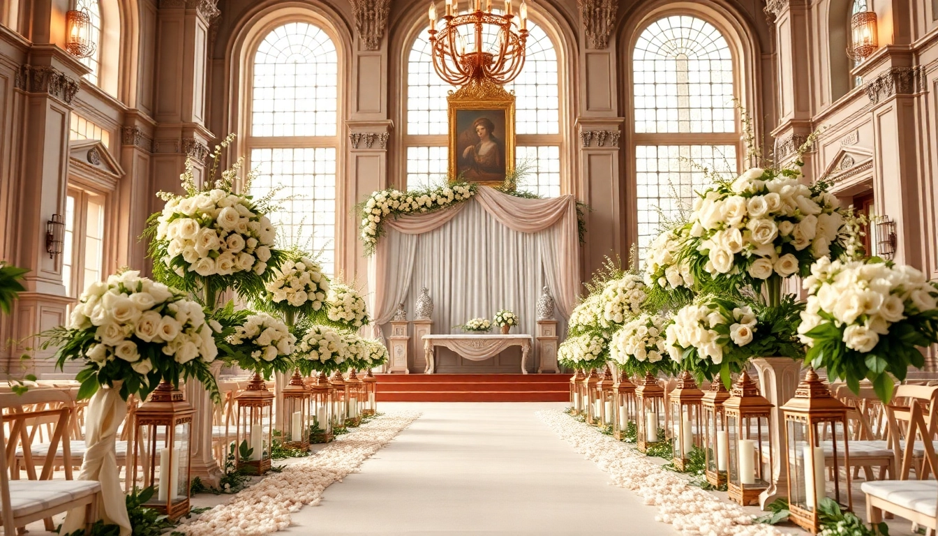 Experience the charm of the Best Wedding Venue Jacksonville with a beautifully arranged wedding setup.