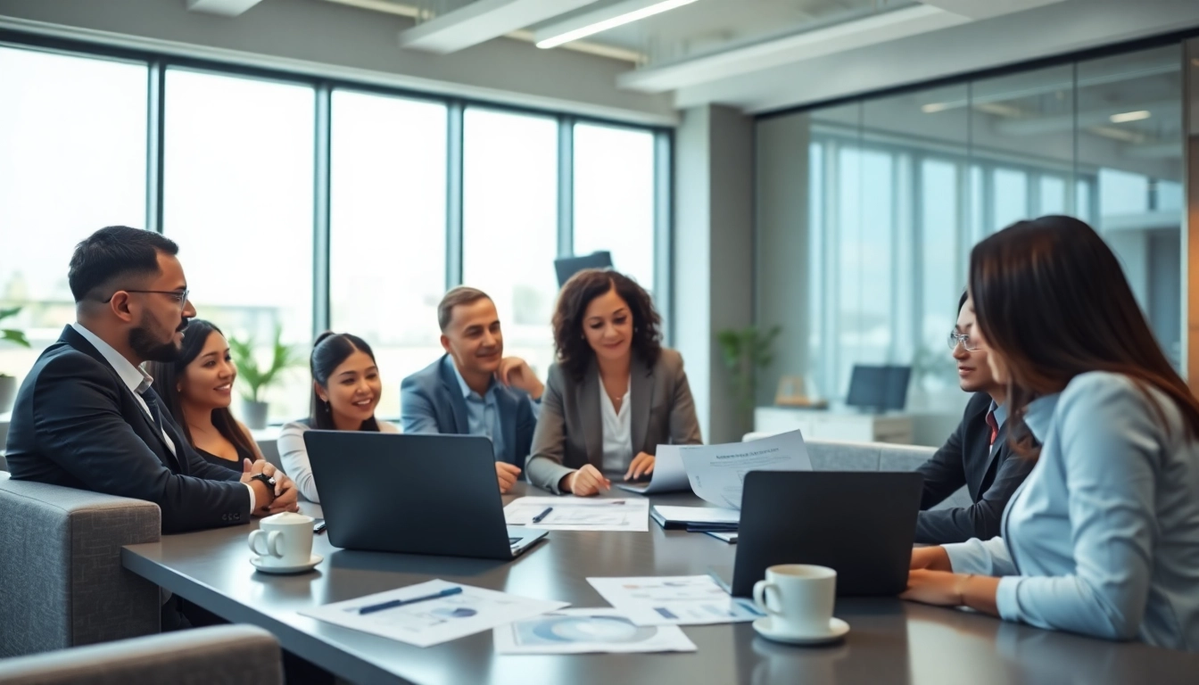 Enhance consulting strategies with Quickplus Business Consultants in a dynamic office setting.