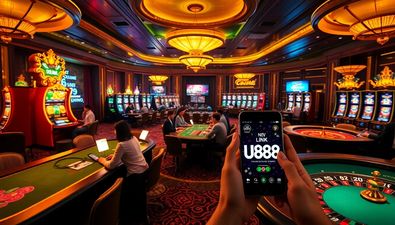 Experience thrilling gambling with U888 link mới in an exciting online casino ambiance.