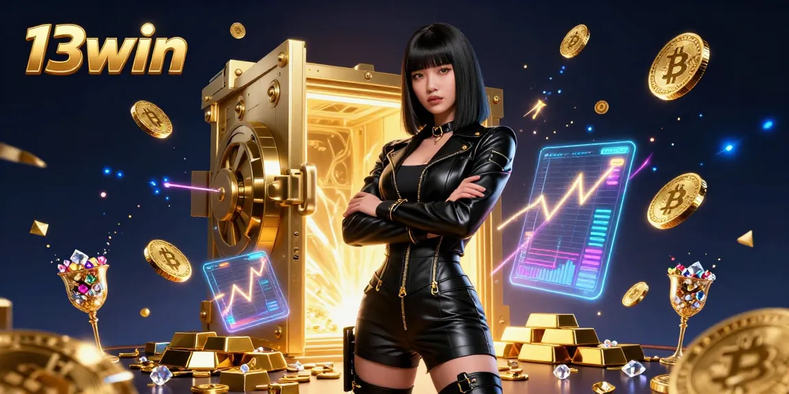 Experience thrilling gameplay at 13win casino with vibrant golden treasures and immersive digital elements.