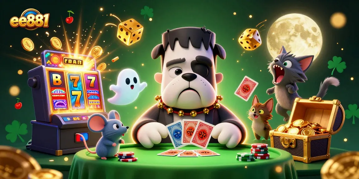 ee881 invites players to enjoy an exhilarating casino scene with a themed twist on gaming.