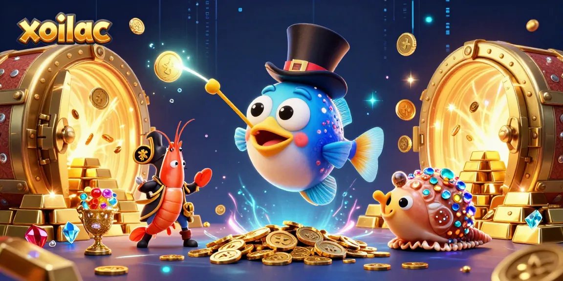 Attract golden coins with xoilac's dynamic deep-sea casino experience featuring treasures and excitement.